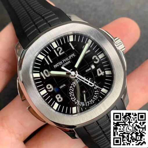 Patek Philippe Aquanaut 5164A-001 1:1 Best Edition GR Factory Black Dial - Image 8