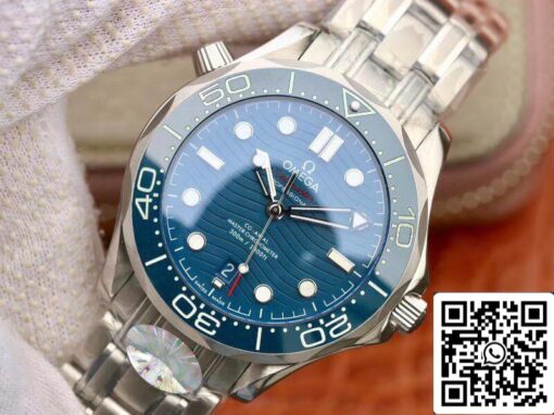 Omega Seamaster Diver 300m 210.30.42.20.03.001 VS Factory 1:1 Best Edition Mechanical Watches - Imagen 8