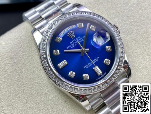 Rolex Day Date M128396TBR-0008 36MM 1:1 Best Edition GM Factory Diamond Bezel - 이미지 9