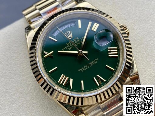 Rolex Day Date M228238-0061 1:1 Best Edition GM Factory Green Dial - 이미지 8