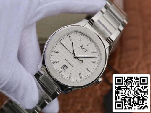 Piaget Polo’ S G0A41001 Stainless Steel 42mm MKS Factory 1:1 Best Edition Swiss ETA1110 White Textured Dial - Image 8