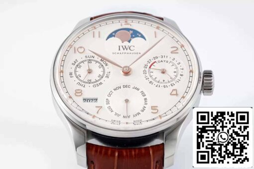 IWC Portuguese Perpetual Calendar IW503307 1:1 Best Edition APS Factory White Dial - Image 9