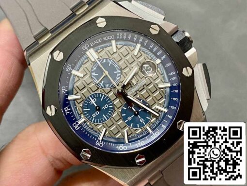 Audemars Piguet Royal Oak Offshore 26400IO.OO.A004CA.02 1:1 Best Edition APF Factory Gray Dial — изображение 8