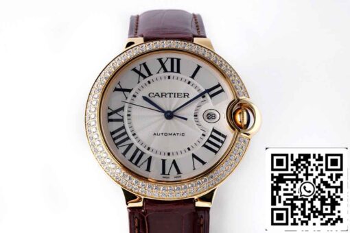 Replica Ballon Bleu De Cartier 42MM WE9007Z3 AF Factory Yellow Gold Case - Image 2