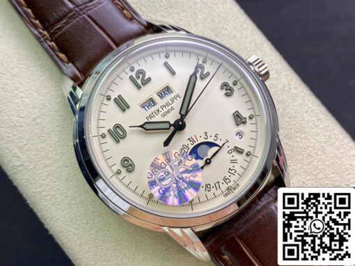 Patek Philippe Complications 5320G-001 1:1 Best Edition GR Factory Milky White Dial - Image 18