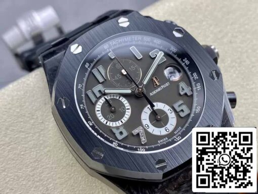 Audemars Piguet Royal Oak Offshore 26205AU.OO.D002CR.01 1:1 Best Edition APF Factory Black Dial — изображение 9