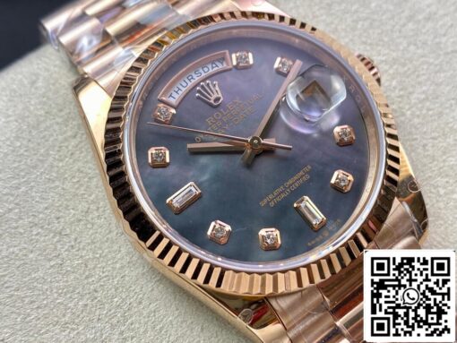 Rolex Day Date 118235 36MM 1:1 Best Edition GM Factory Mother-of-pearl Dial - 이미지 9