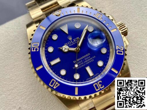 Rolex Submariner M116618LB-0003 1:1 Best Edition Clean Factory Blue Dial - Image 9