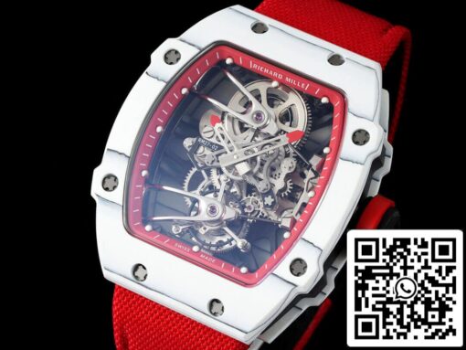 Richard Mille RM27-02 Rafael Nadal Tourbillon 1:1 Best Edition RM Factory Red Strap - Image 9