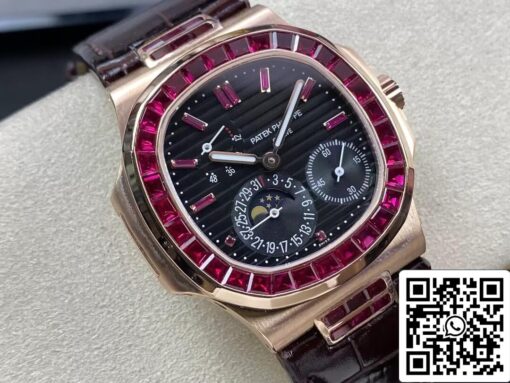 Patek Philippe Nautilus 5724 1:1 Best Edition GR Factory Rose Gold Case — изображение 6