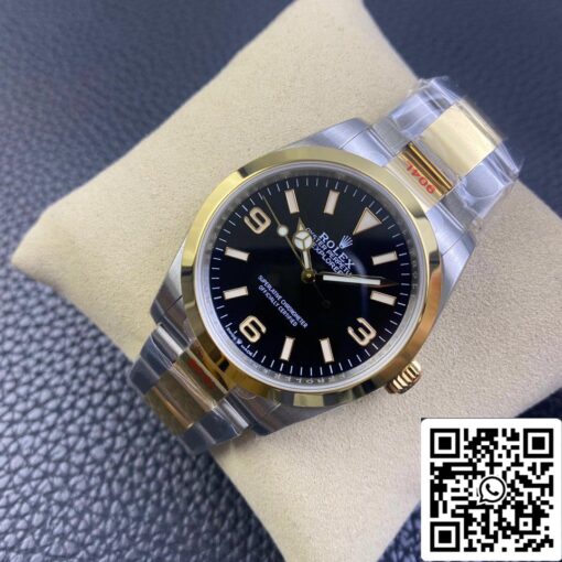 Rolex Explorer M124273-0001 1:1 Best Edition EW Factory Yellow Gold - Image 8