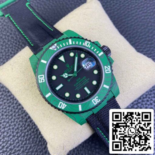 Replica Rolex Submariner VS Factory Green Carbon Fiber Bezel - Image 2