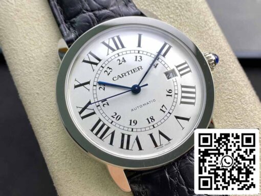 RONDE DE CARTIER W6701010 1:1 Best Edition AF Factory White Dial - Image 9