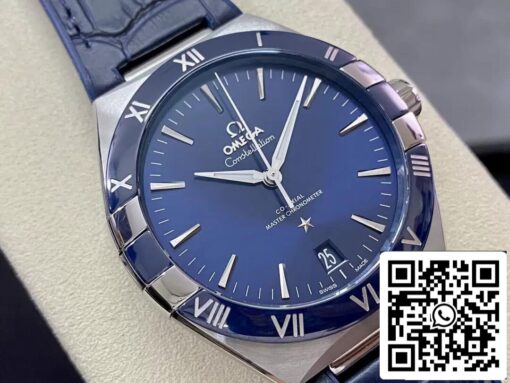 SBF Omega Constellation 131.33.41.21.03.001 1:1 Best Edition VS Factory Blue Dial - Image 2