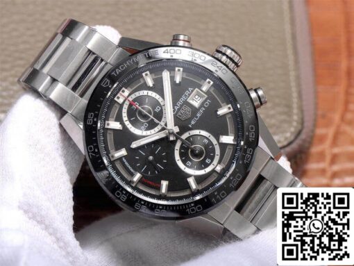 TAG Heuer Carrera CAR201Z.BA0714 1:1 Best Edition XF Factory Ceramic Bezel - Imagen 10