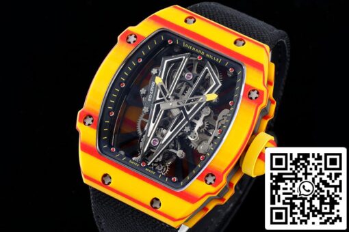 Richard Mille RM27-03 Rafael Nadal Tourbillon 1:1 Best Edition RM Factory Black Strap - Image 9