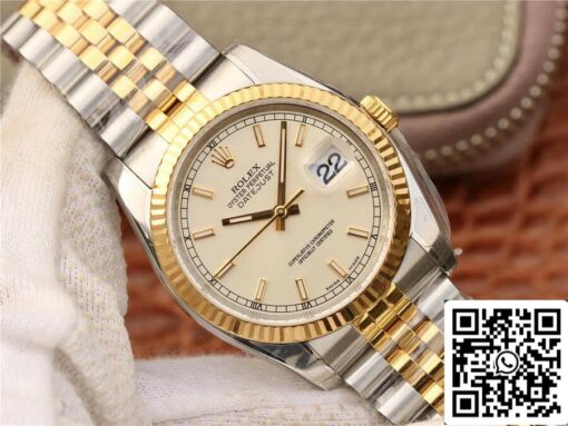 Rolex Datejust 116233 36mm Jubilee Strap AR Factory Yellow Gold - 이미지 9