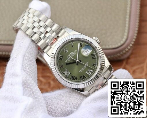 Rolex Datejust 36MM 1:1 Best Edition GM Factory Diamond-set Dial – Image 9