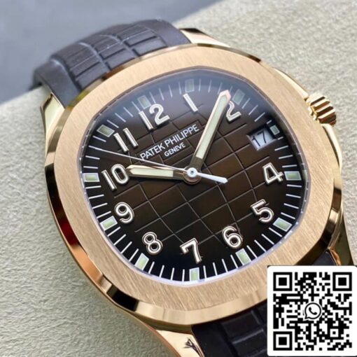 Patek Philippe Aquanaut 5167R-001 1:1 Best Edition 3K Factory Brown Dial - Image 5