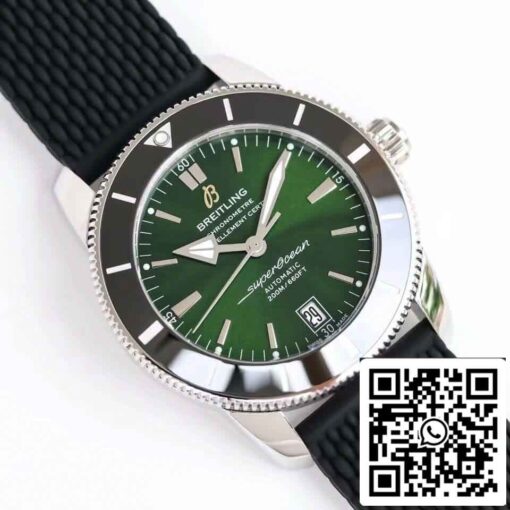 Breitling Superocean Heritage AB2010121L1S1 1:1 Best Edition GF Factory Rubber Strap - Image 2