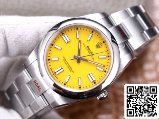 Rolex Oyster Perpetual M124300-0004 41MM 1:1 Best Edition EW Factory Stainless Steel - 이미지 6