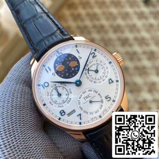 IWC Portuguese Perpetual Calendar IW503405 1:1 Best Edition APS Factory White Dial - Image 9