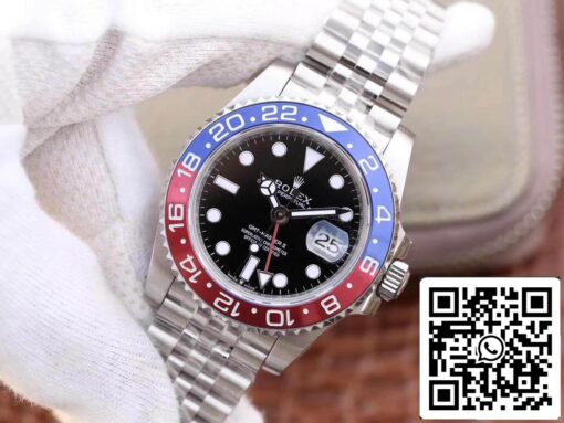 Rolex GMT-Master II 126710BLRO GM Factory 1:1 Best Edition Swiss ETA2836 Black Dial - Image 7