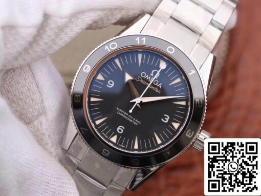 Omega Seamaster Planet Ocean 233.30.41.21.01.001 VS Factory 1:1 Best Edition Swiss ETA2824 Black Dial With Superlume - Image 7