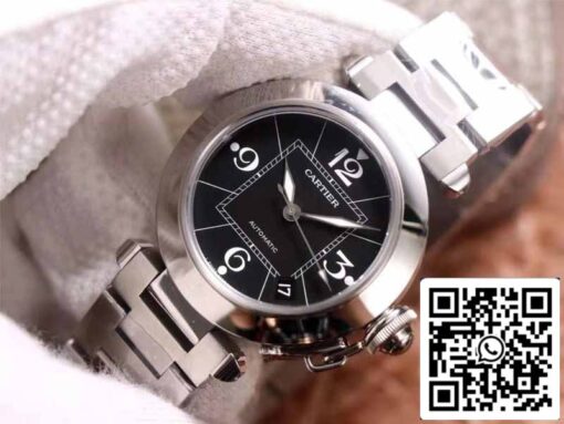 Cartier Pasha W31076M7 1:1 Best Edition V9 Factory Black Dial Swiss Cal.049 - Image 8