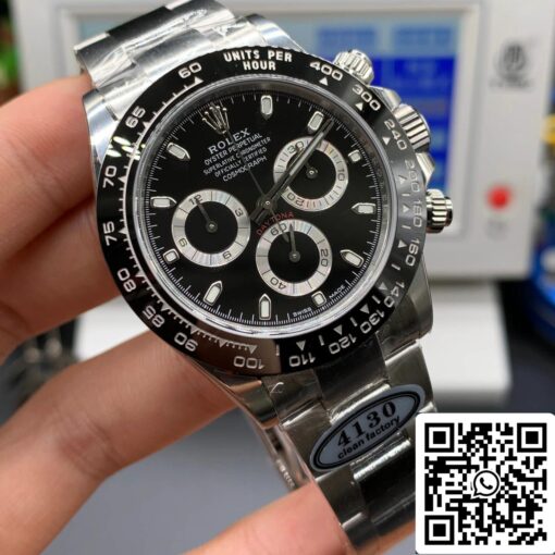 Rolex Cosmograph Daytona M116500LN-0002 1:1 Best Edition Clean Factory V3 Ceramic Bezel - Imagen 8