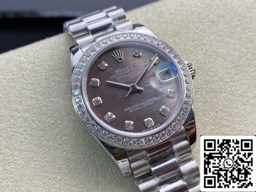 Rolex Datejust M178384-0019 31MM 1:1 Best Edition EW Factory Diamond-set Bezel – Bild 7