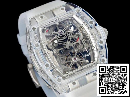 Richard Mille RM 56-01 Tourbillon 1:1 Best Edition RM Factory Transparent Case - Image 7