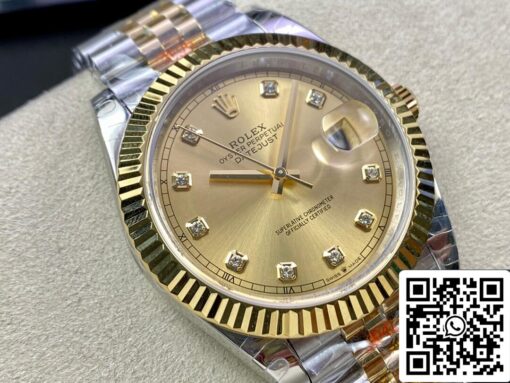 Rolex Datejust M126333-0012 1:1 Best Edition GM Factory Yellow Gold - 이미지 8