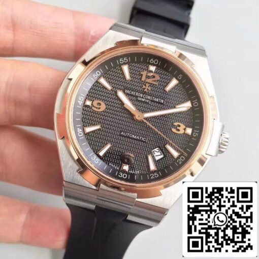 Vacheron Constantin Overseas 47040 JJ Factory 1:1 Best Edition Swiss ETA9015 Black Rubber Strap - 이미지 9