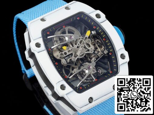 Richard Mille RM27-02 Rafael Nadal Tourbillon 1:1 Best Edition RM Factory Blue Strap - Image 9