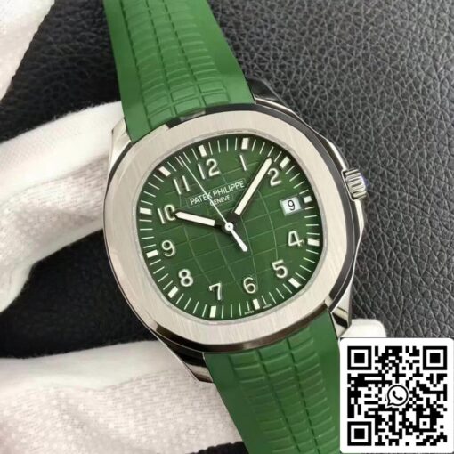 Patek Philippe Aquanaut 5168G 1:1 Best Edition 3K Factory Green Dial – Image 5