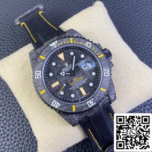 Rolex Submariner 1:1 Best Edition VS Factory DIW Carbon Fiber Bezel - Image 7