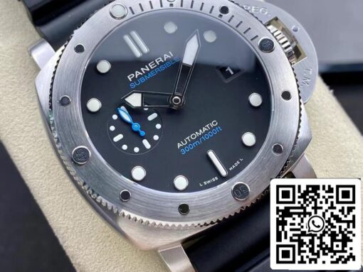 Panerai Submersible PAM01229 1:1 Best Edition VS Factory Black Dial - Image 9