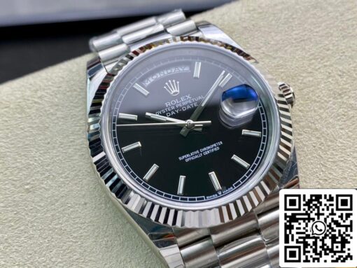 Rolex Day Date M228236-0003 1:1 Best Edition EW Factory Black Dial - 이미지 9