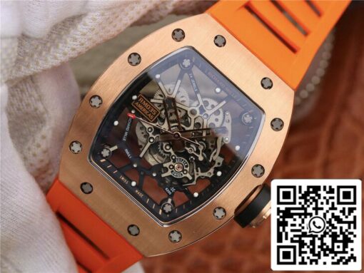 Richard Mille RM035 Americas KV Factory 1:1 Best Edition Orange Strap – Bild 9