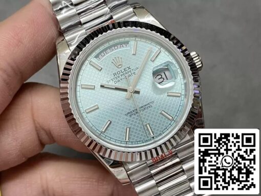 Rolex Day Date M228236 1:1 Best Edition GM Factory Blue Dial V2 - 이미지 2