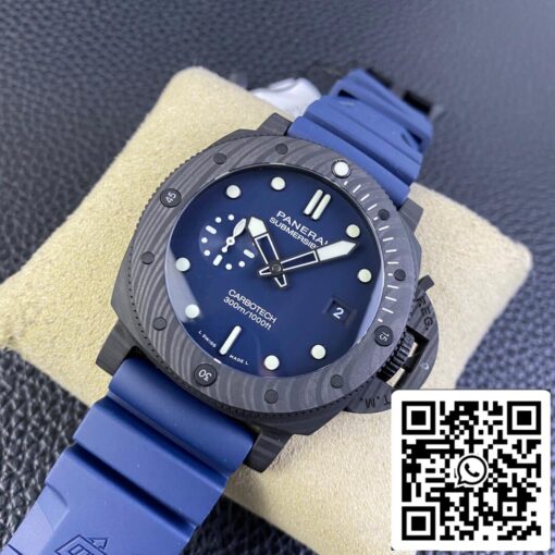 Panerai Submersible PAM01232 1:1 Best Edition VS Factory Blue Dial - Image 8