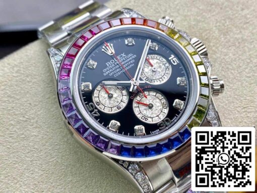 Rolex Daytona Cosmograph 116599 RBOW 1:1 Best Edition JH Factory Black Dial - Image 2