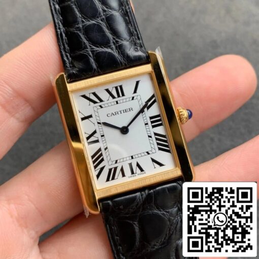 Cartier Tank W5200004 1:1 Best Edition K11 Factory White Dial - Image 9