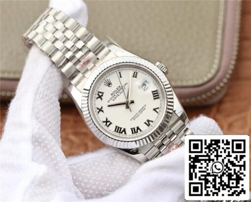 Rolex Datejust M126234-0025 1:1 Best Edition GM Factory White Dial - Image 2