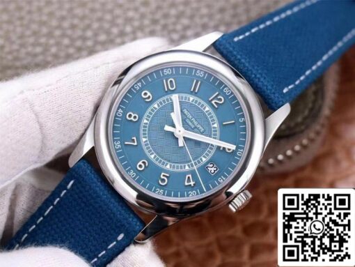 Patek Philippe Calatrava 6007A-001 1:1 Best Edition ZF Factory Blue Dial - Image 14