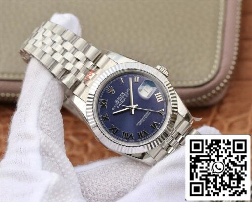 Rolex Datejust 36MM 1:1 Best Edition GM Factory Blue Dial - Image 2