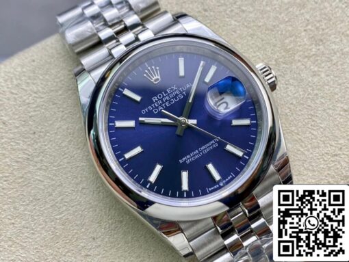 Rolex Datejust M126200-0006 1:1 Best Edition EW Factory Blue Dial - Imagen 10