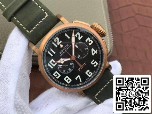 Zenith Pilot 29.2430.4069/21.C800 XF Factory 1:1 Best Edition Swiss ETA7750 - Image 8