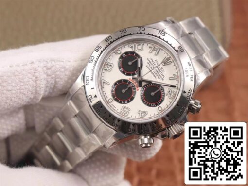 Rolex Daytona Cosmograph 116509 1:1 Best Edition JH Factory 18K White Gold - Image 9